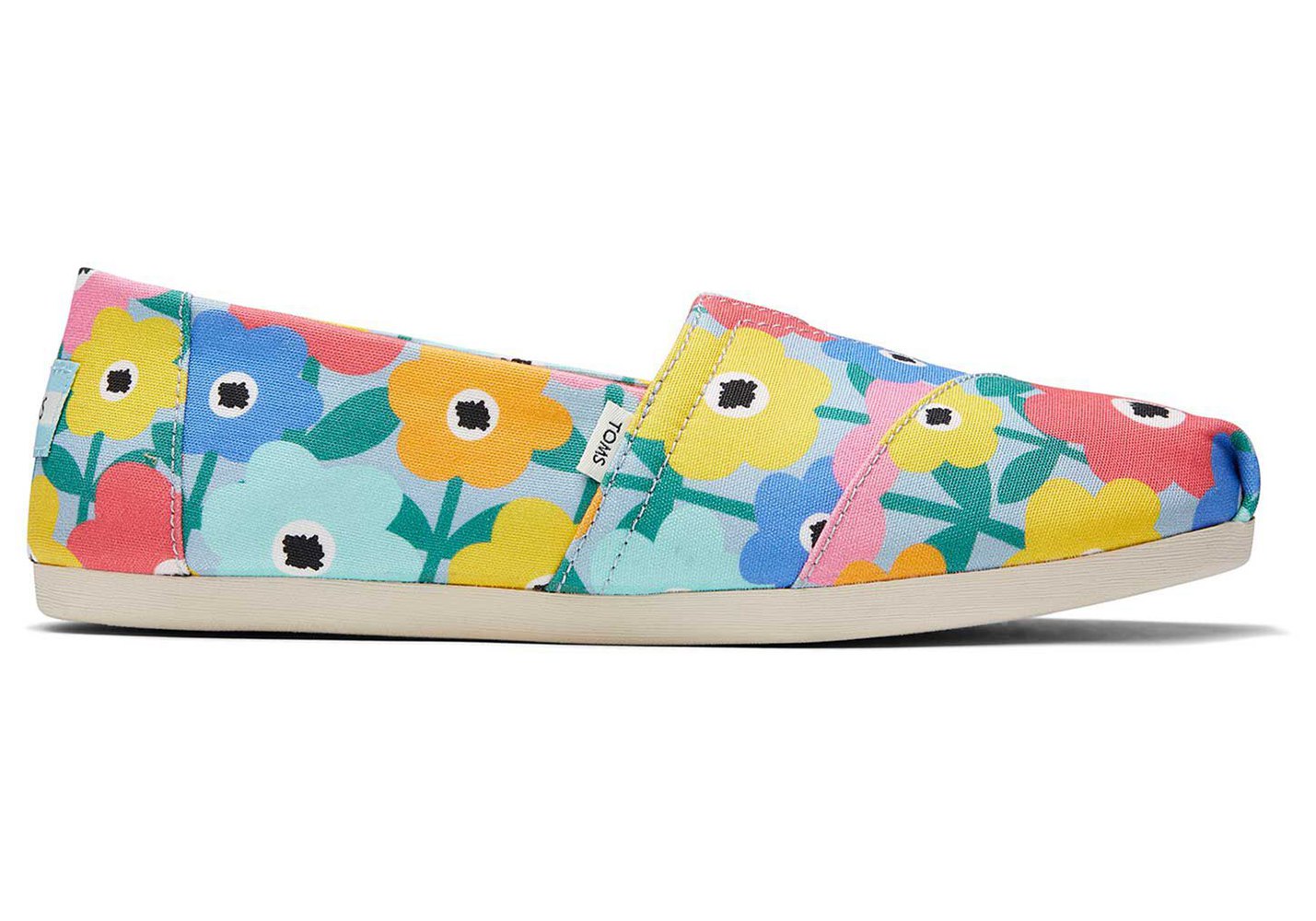 Toms Espadryle Damskie Kolorowe - Alpargata Flower Fields - 98RGVFZIB